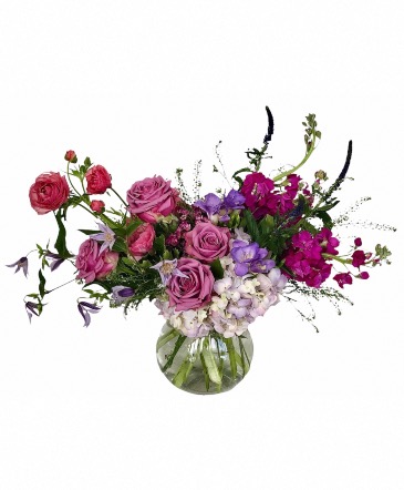 Maternal Grace Vase Arrangement  in Astoria, OR | BLOOMIN CRAZY FLORAL
