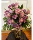 Mauve-elous Roses Fresh Cut Vase