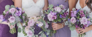 Mauve & Purple Inspiration  Wedding Party