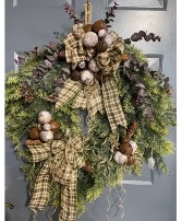 MC23-04 County Jingle Bell Wreath