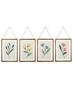 Meadow Floral Floating Frame 