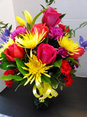 Meadow Fresh Birthday Arrangement