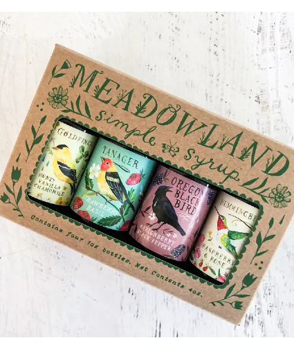 Meadowland Simple Syrup 4 Pack