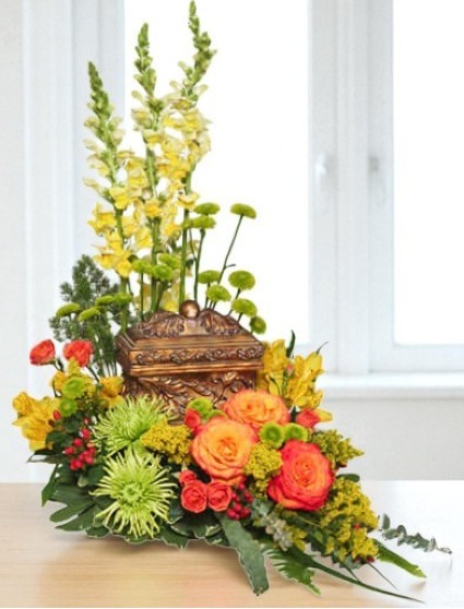 Meaningful Memorial Cremation Arrangement (urn not included)