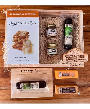 Meat & Cheese Charcuterie Board Gift Box