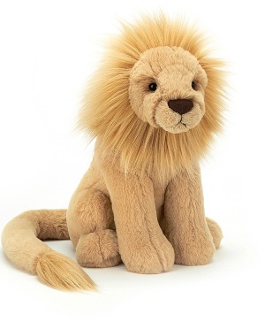 Medium Leonardo Lion by Jellycat Plush animal
