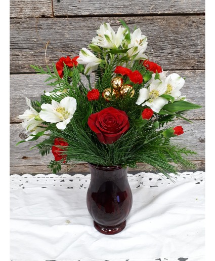 Medium Red Vase 
