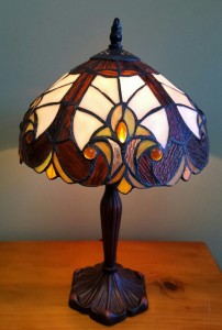 Medium size tiffany style lamp Memory Lamp