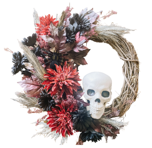 Medium Skull Wreath Wreath