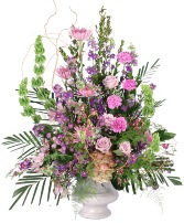 Memorable Purples Sympathy Urn