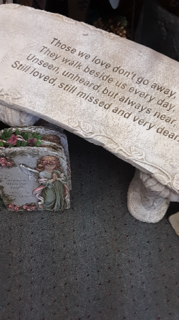 Memorial Bench Keepsake Bench For The Family In Kenton Oh