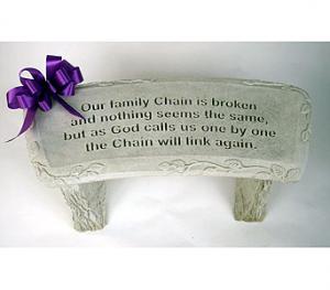 Memorial Bench Sympathy in New Palestine, IN | Rose Lady Floral Design Memorial Bench Sympathy in New Palestine, IN | Rose Lady Floral Design