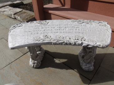 Memorial benches Sympathy in Delta, OH | Calaways Flowers & Antiques