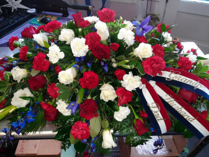 Memorial Casket Spray Call today for pricing