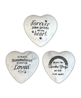 Memorial Heart Stone for a Beloved Pet Gift Keepsake