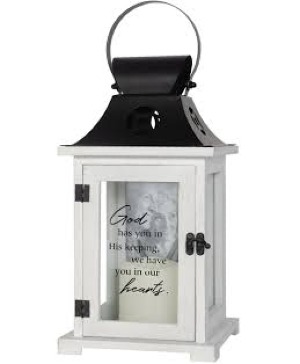 Memorial Lantern with Picture 
