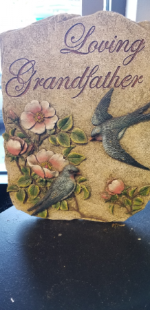 Memorial Plaque GrandFather Add to any sympathy display