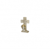 Memorial Standing Cross In God's Hands