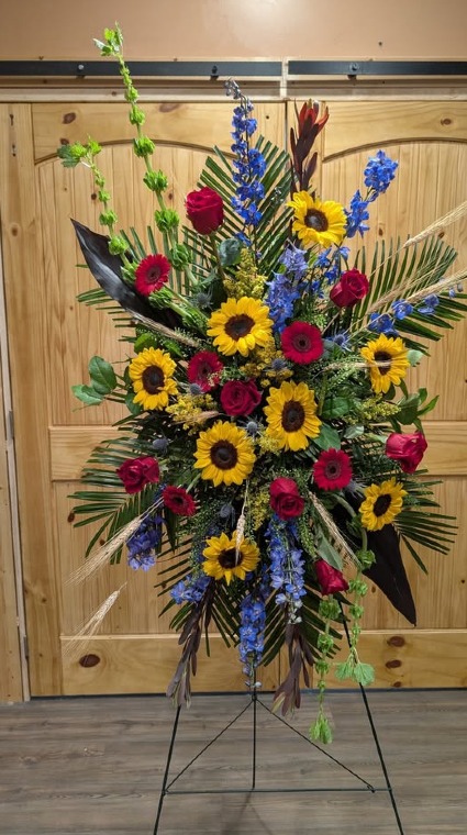 Memorial Standing Spray Standing Spray