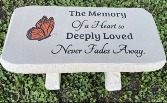Memorial Stone Bench Stone Bench