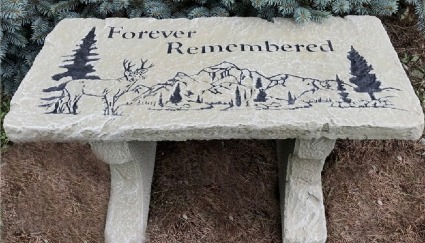 Memorial Stone Bench Stone Bench