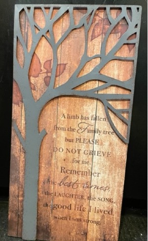 Memorial Tree giftware