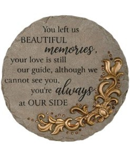 Memories Sympathy garden stone