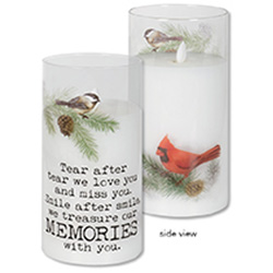 Memories With You LED Candle sympathy
