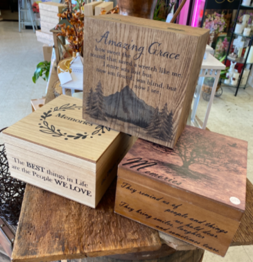 Memory Boxes Bereavement Gift in Owensboro, KY | Ivy Trellis Floral Memory Boxes Bereavement Gift in Owensboro, KY | Ivy Trellis Floral