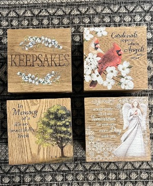 Memory Boxes wood box
