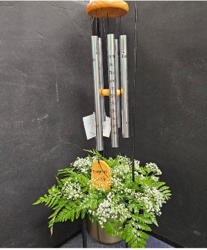 MEMORY CHIMES FLOWERS NOT INCLUDED