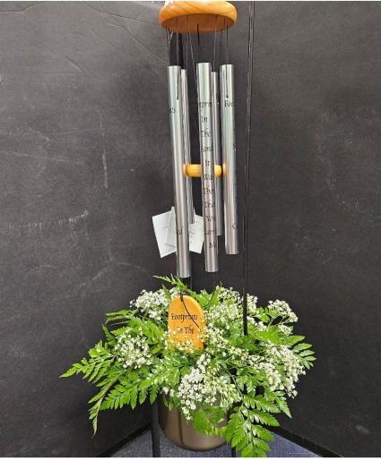 MEMORY CHIMES FLOWERS NOT INCLUDED
