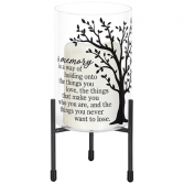 "Memory" Glass Hurricane 