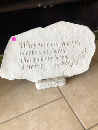 Memory Memorial Stone 