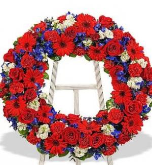 Memory With Honor Wreath  