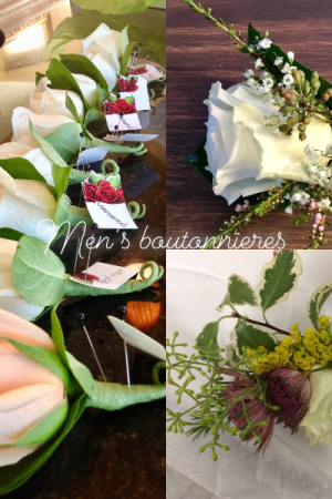 Men’s boutonnieres Boutonnieres  in Prospect, CT | Margot's Flowers & Gifts