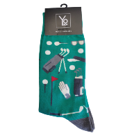 Golf Theme - Mens Socks