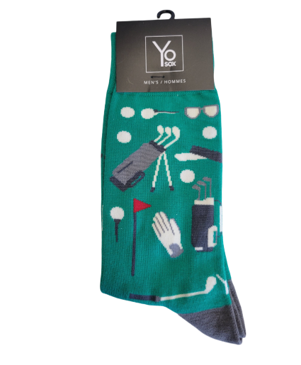 Golf Theme - Mens Socks