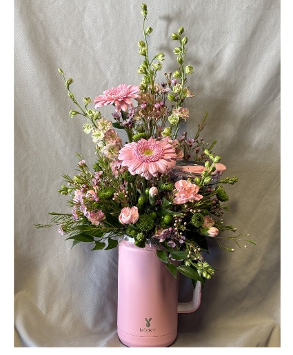 Meoky Tumbler Arrangement Fresh Floral