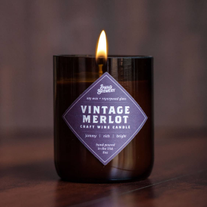 Merlot Candle in Easton, CT | Felicia's Fleurs Merlot Candle in Easton, CT | Felicia's Fleurs