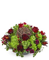 Merlot Twist Flower Arrangement