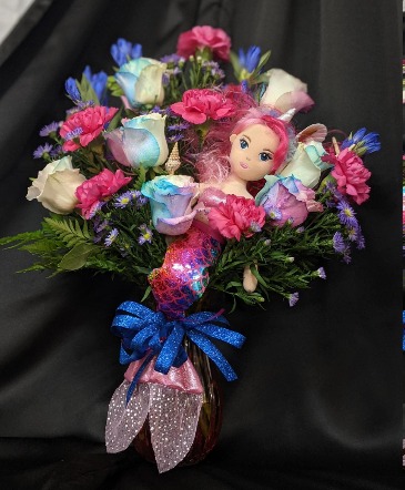 Mermaid Bouquet Any Occasion in Lewiston, ME | BLAIS FLOWERS & GARDEN CENTER