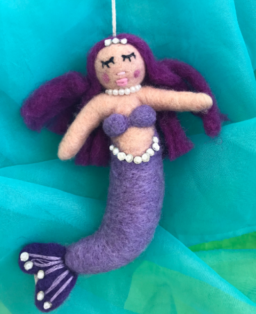 Mermaid Felt Ornament Ornament Add-On