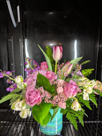 Mermaid's tail Mother's Day featured arrangement