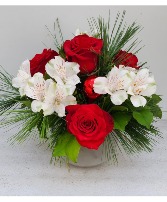 Merry and Bright Bowl Arrangement