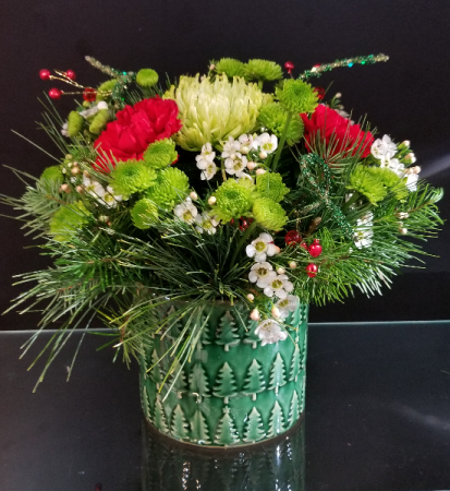 Merry and Bright Christmas Arrangement