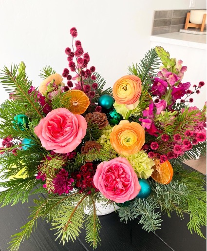 Merry and Bright  Vase arrangement 