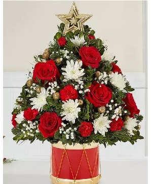 Merry Christmas Arrangement (vase may change)