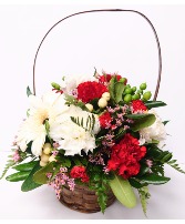 Merry Christmas Basket of Love! Floral