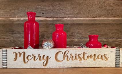 Merry Christmas Centerpiece